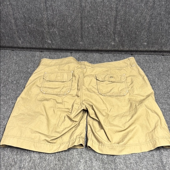 Athleta Tan and Blue Cargo Shorts - Picture 3 of 5